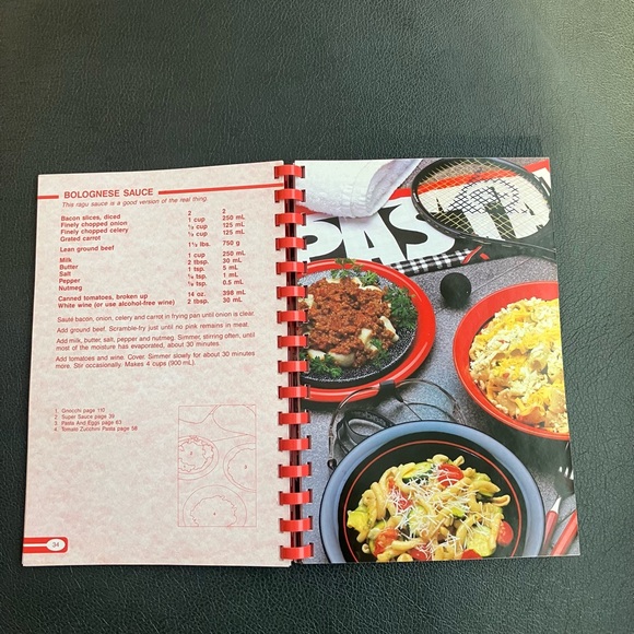 2/$20 Jean Pare Company's Coming PASTA - Vintage Edition 1994 - Picture 3 of 4